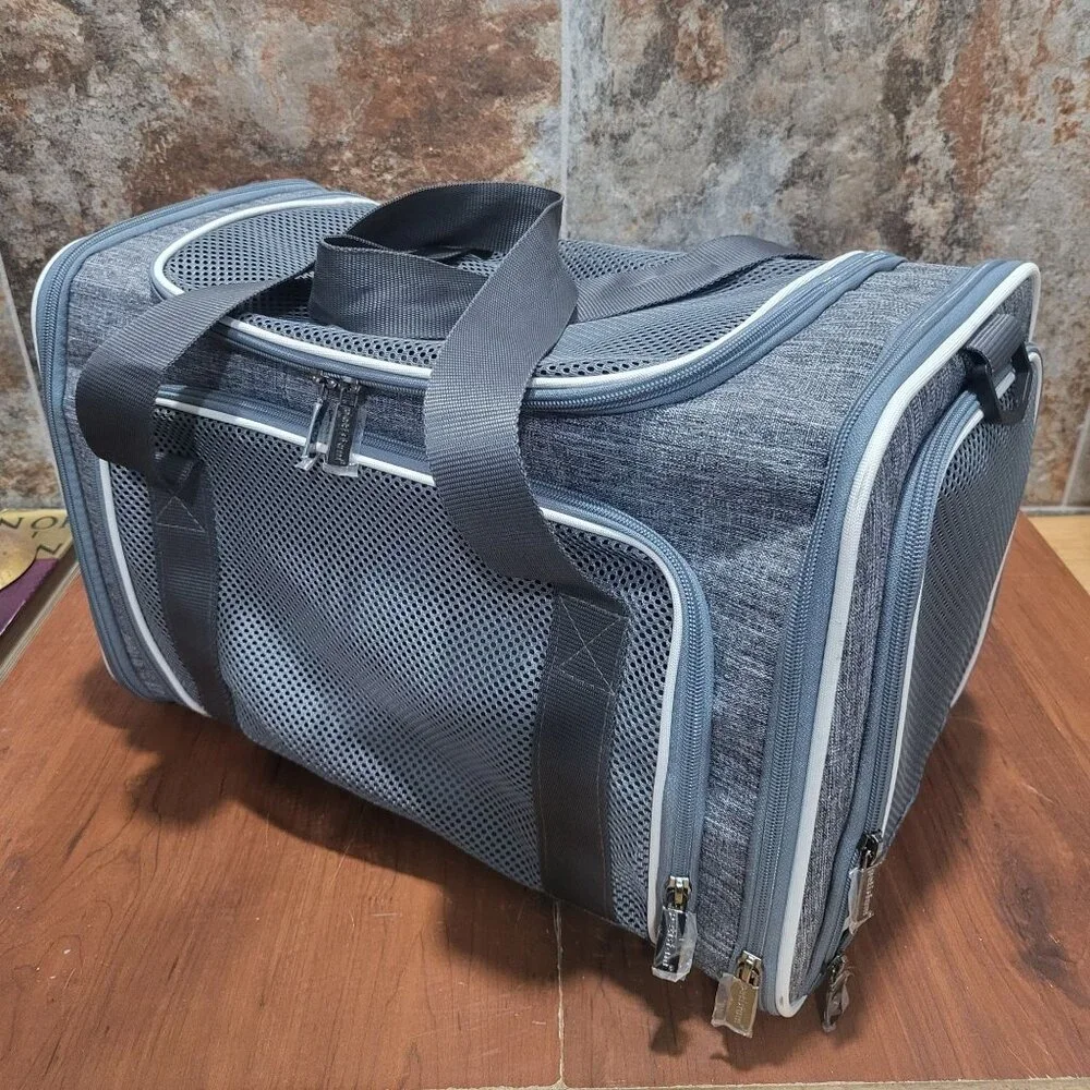 Petisfam Soft Sided Pet Bag Carrier Dog Cat Portable Foldable